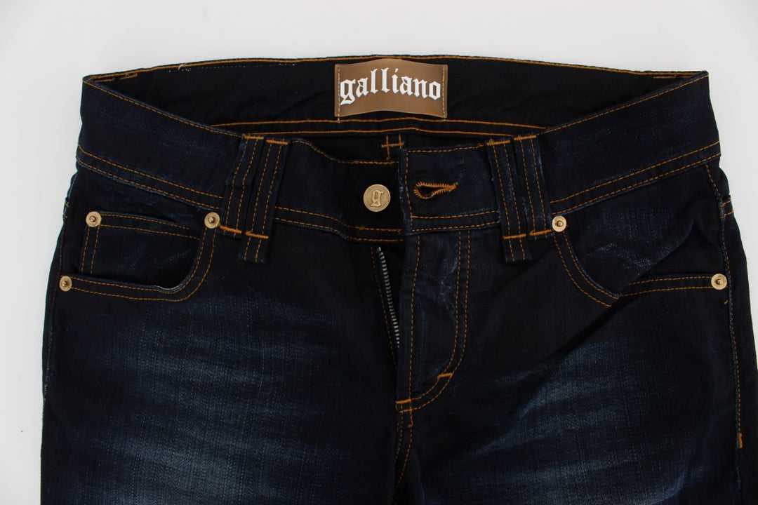 Vaqueros de vestir John Galliano Slim Fit de lujo italiano