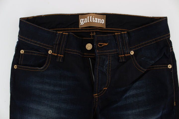Vaqueros de vestir John Galliano Slim Fit de lujo italiano