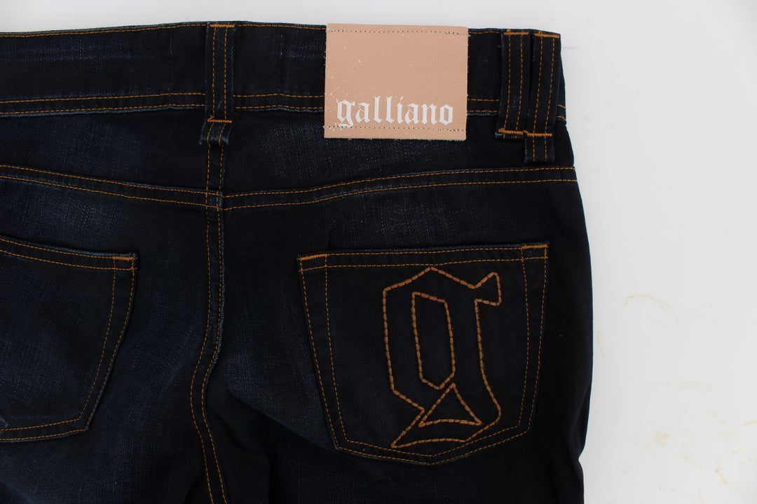 Vaqueros de vestir John Galliano Slim Fit de lujo italiano