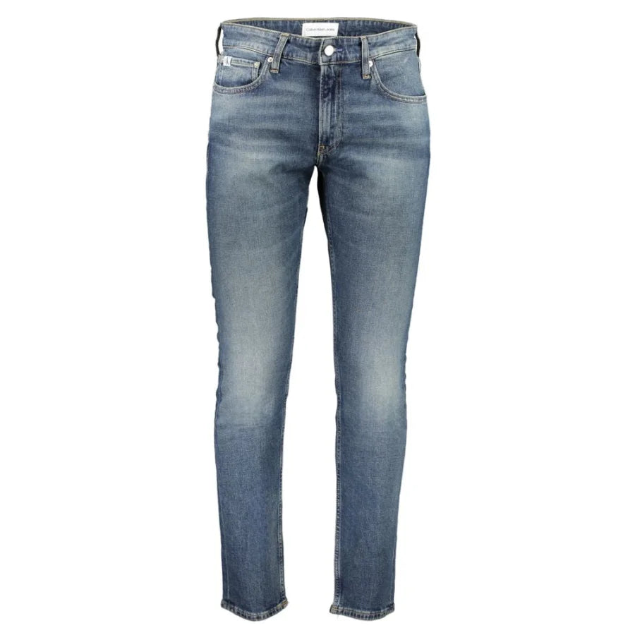 Calvin Klein Blue Cotton Men’s Jeans
