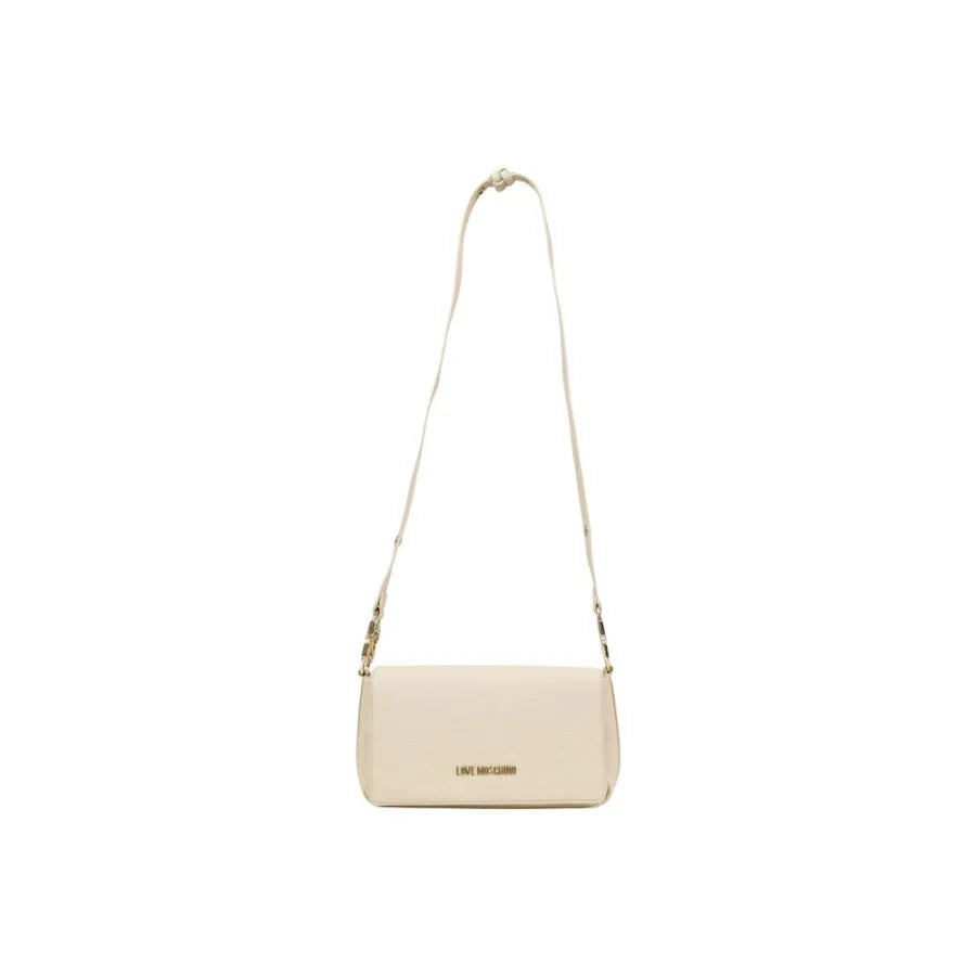 Love Moschino Beige Polyethylene Handbag