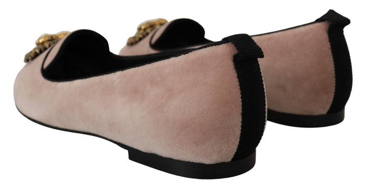 Mocasines de terciopelo Dolce Gabbana que visten tus pies