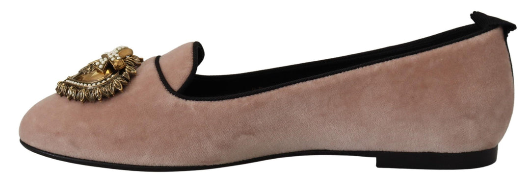 Mocasines de terciopelo Dolce Gabbana que visten tus pies