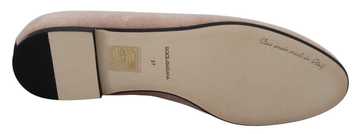 Mocasines de terciopelo Dolce Gabbana que visten tus pies