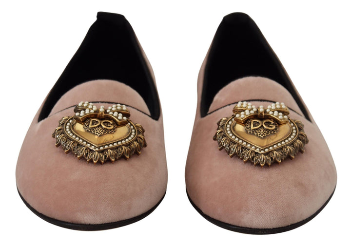 Mocasines de terciopelo Dolce Gabbana que visten tus pies