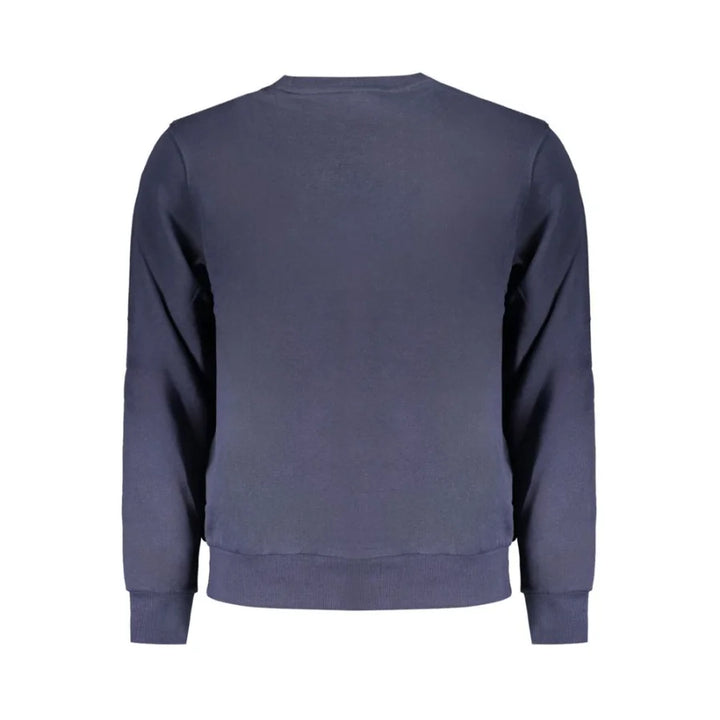 North Sails Blue Cotton Men Sweater