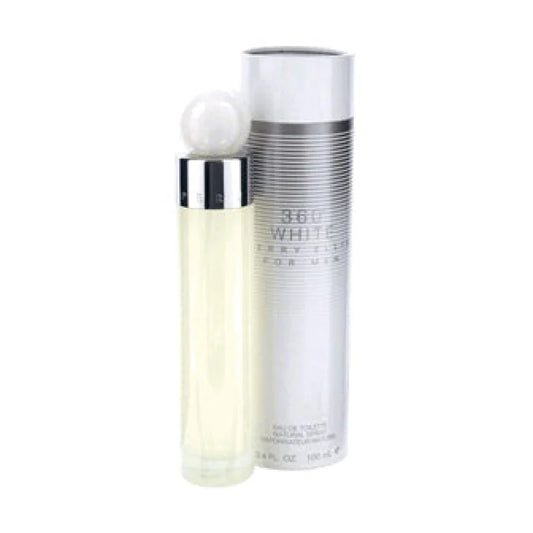 Perry Ellis White Eau Perfume Awakens with Bergamot Lime Freshness Men’s Cologne