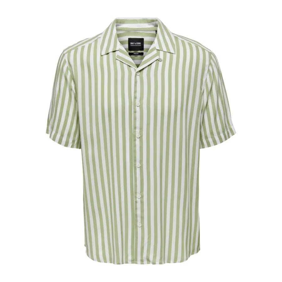 Only & Sons Bicolor Viscose Shortsleeve Shirt