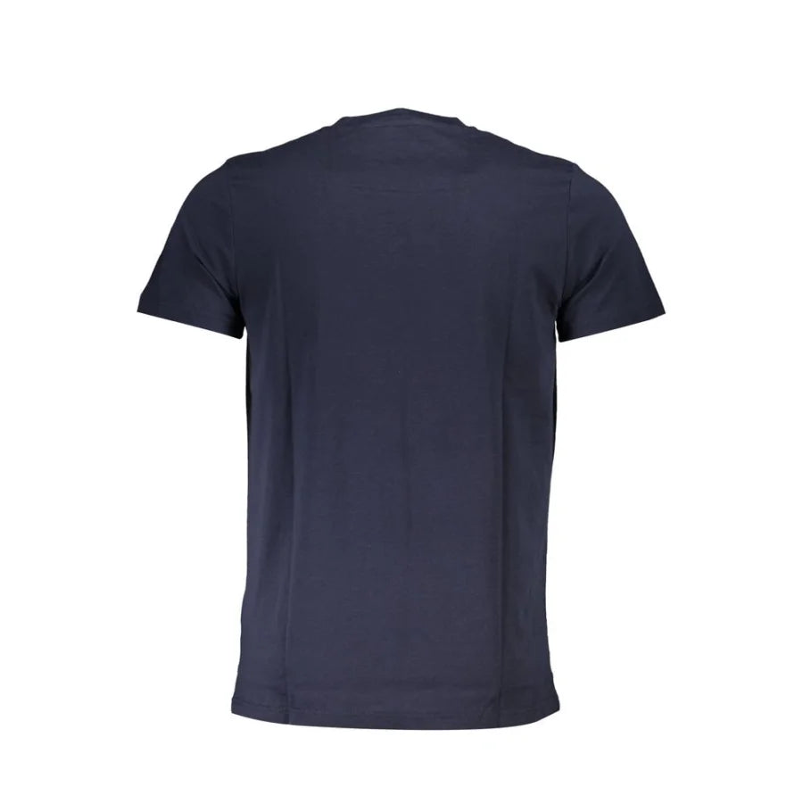 Cavalli Class Blue Cotton Men’s T-Shirt