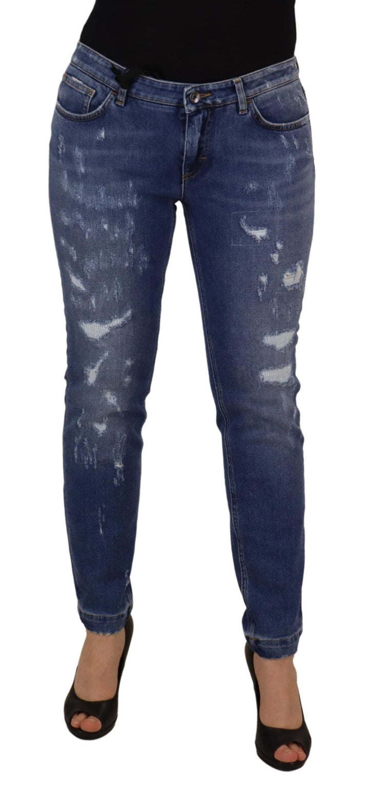 Jean skinny taille basse chic Dolce &amp;amp; Gabbana