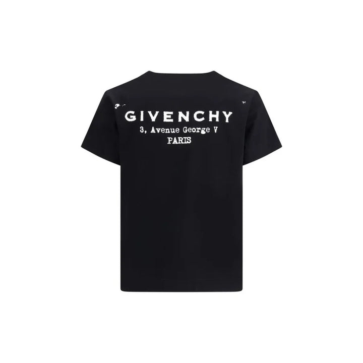 Givenchy Black Cotton T-Shirt