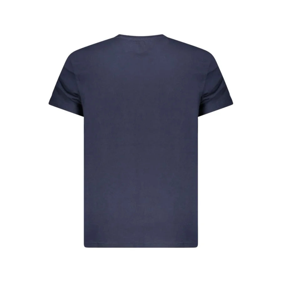 Tommy Hilfiger Blue Cotton Men T-Shirt