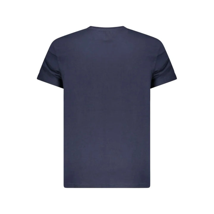 Tommy Hilfiger Blue Cotton Men T-Shirt