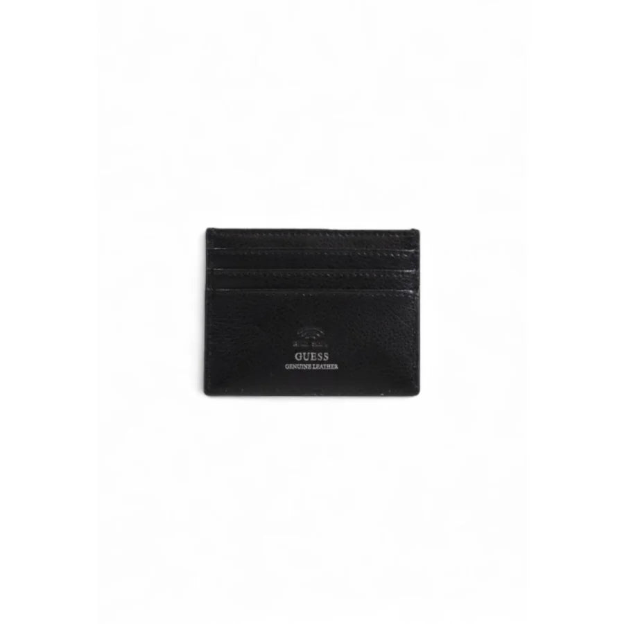 Guess Black Leather Cardholder