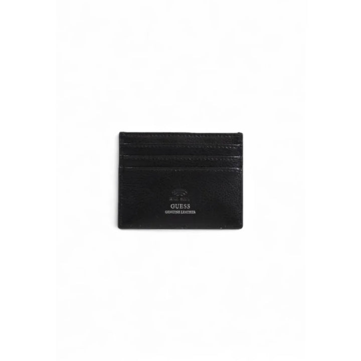 Guess Black Leather Cardholder