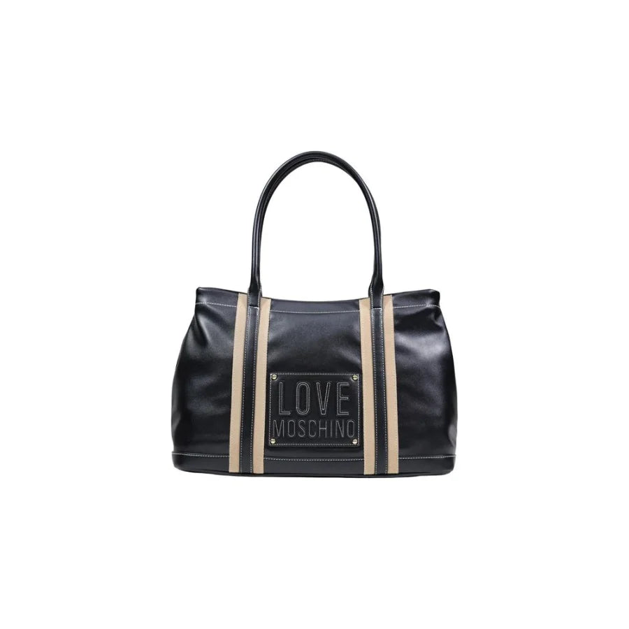 Love Moschino Black Polyethylene Handbag