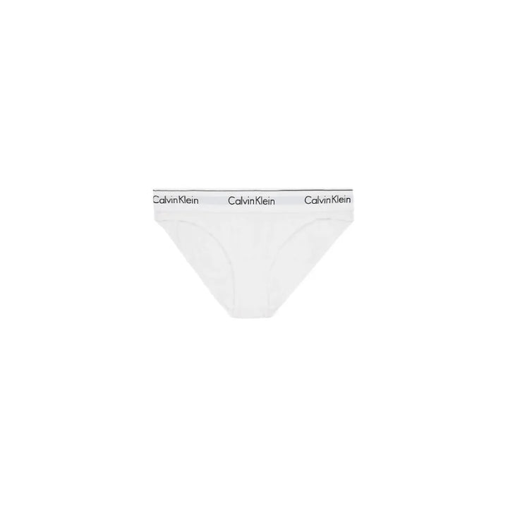 Calvin Klein Underwear White Cotton Pantie