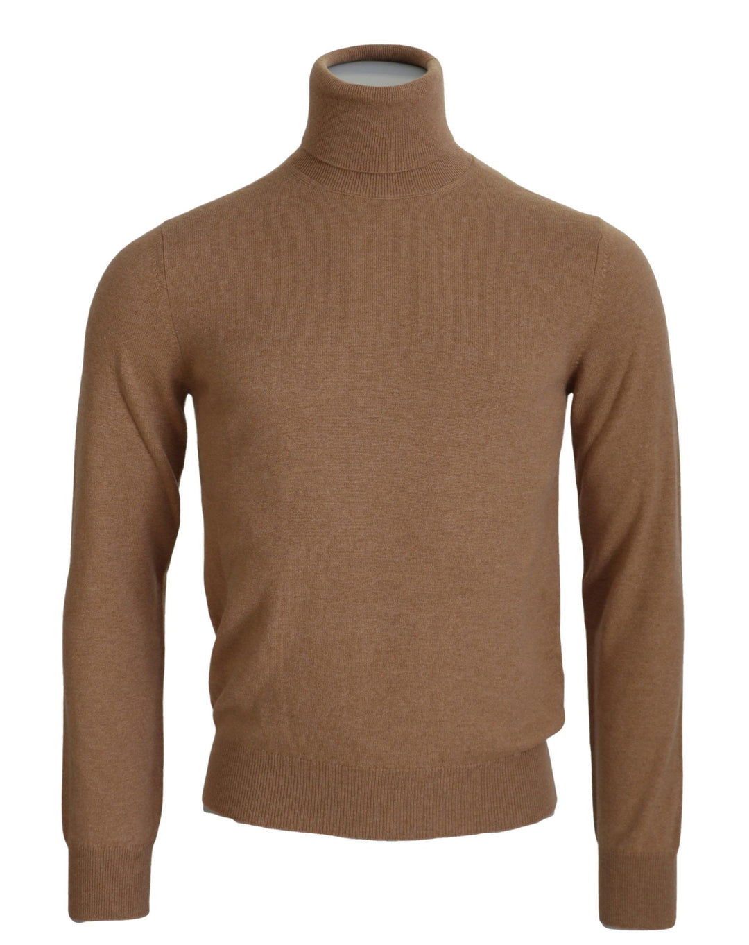 Dolce &amp; Gabbana Beige Cashmere Turtleneck Pullover Sweater