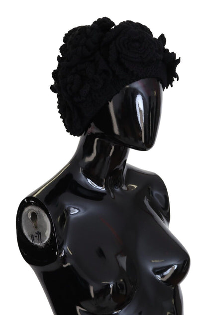 Gorro de lana virgen Dolce Gabbana, vestido de lujo