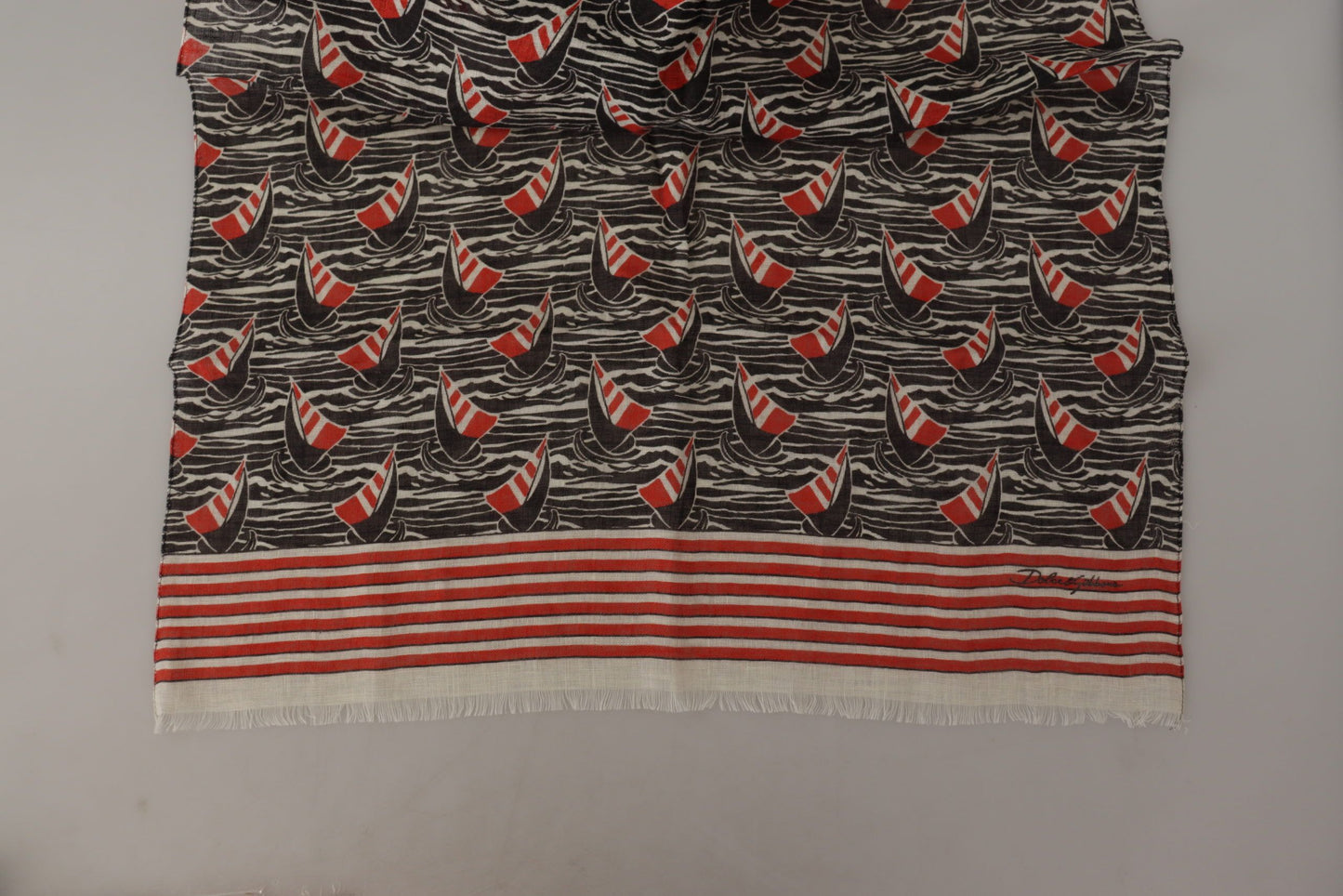 Bufanda de lino Dolce Gabbana Viste tu fragancia