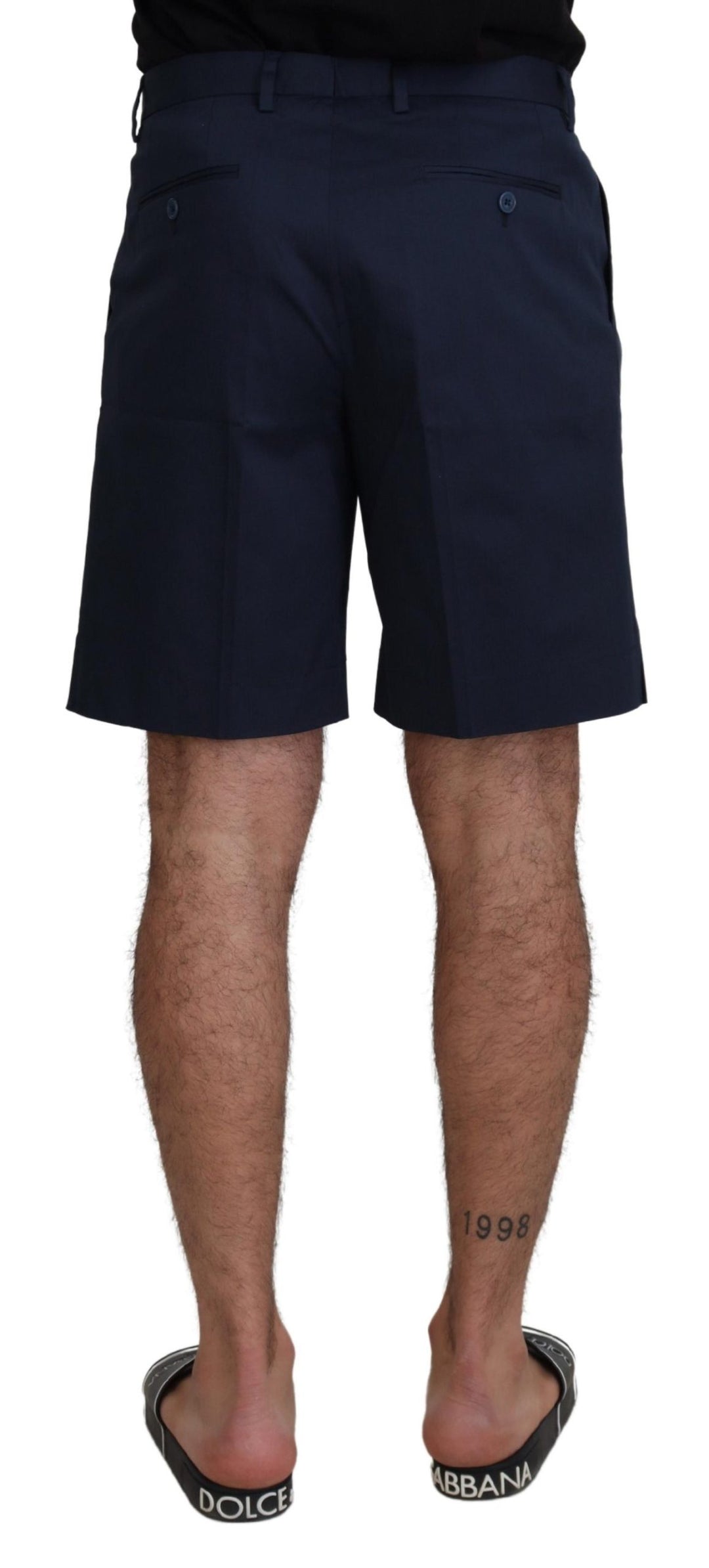 Dolce &amp;amp; Gabbana Short chino bleu élégant