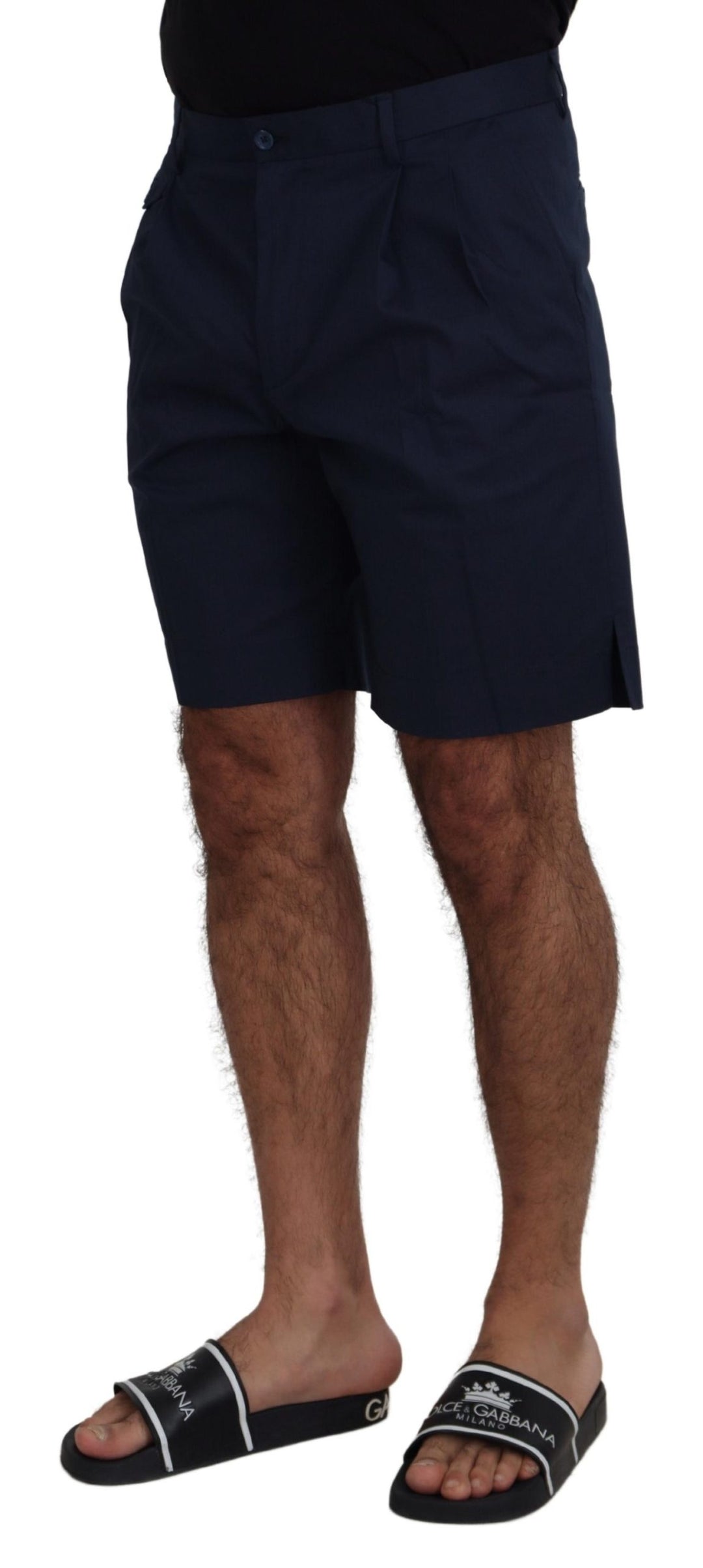 Dolce &amp;amp; Gabbana Short chino bleu élégant