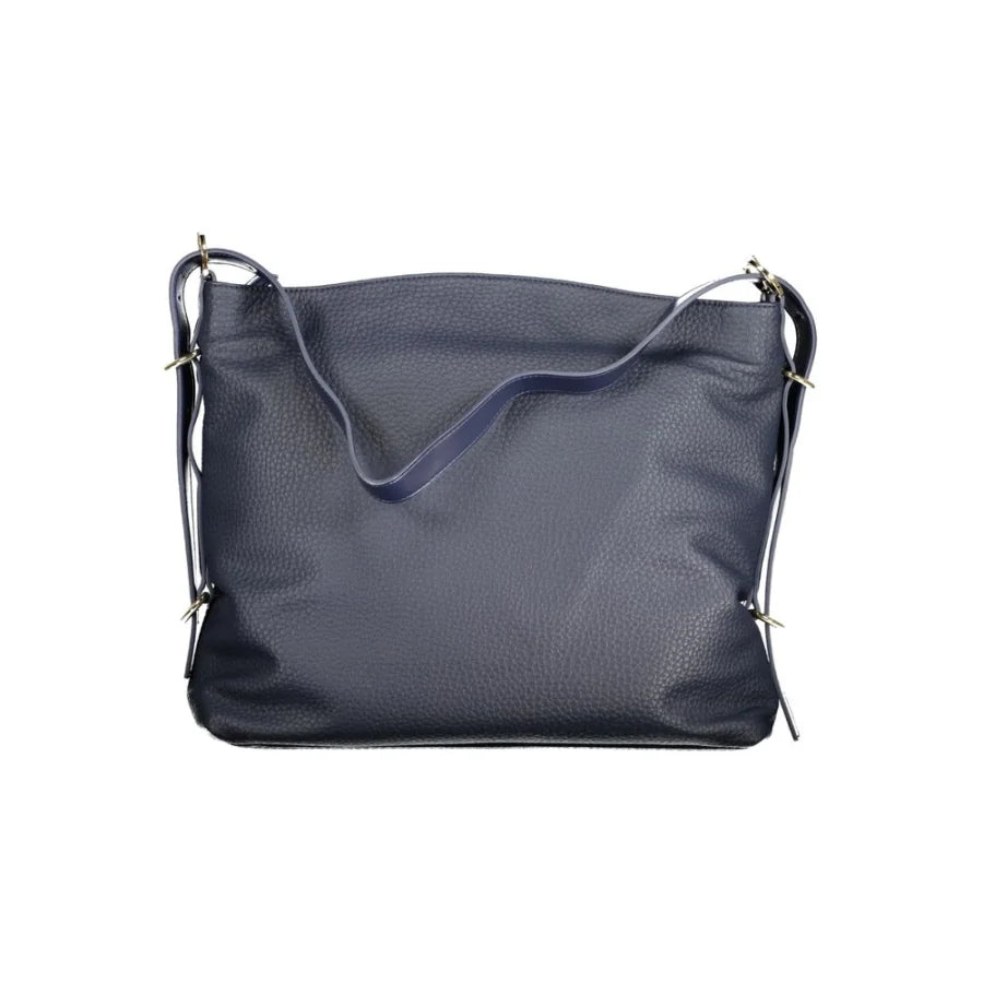 Mario Valentino Blu Polyurethane Women Handbag