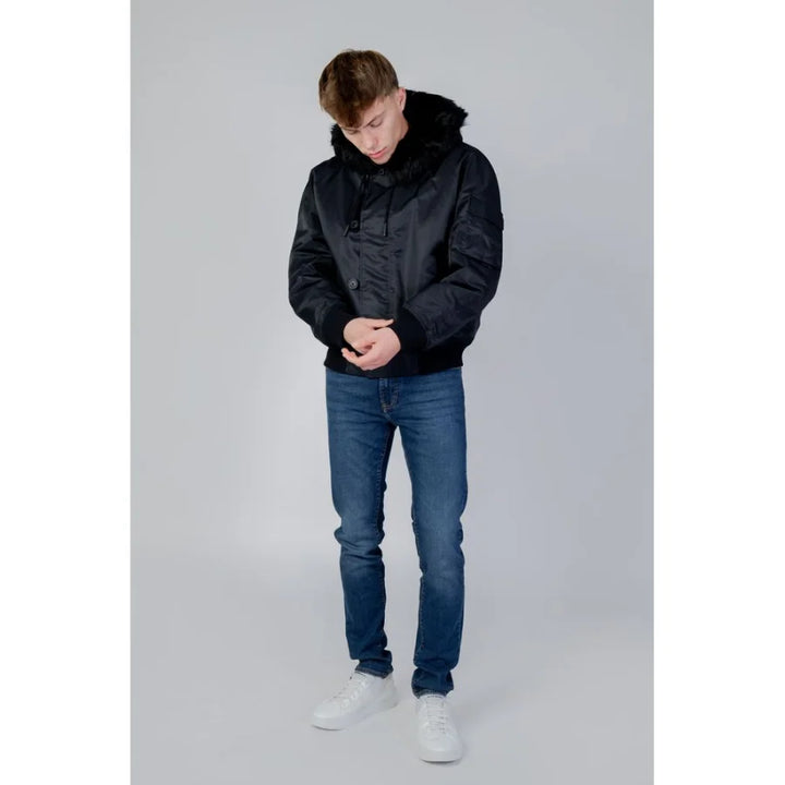 Hugo Boss Black Polyamide Bomber