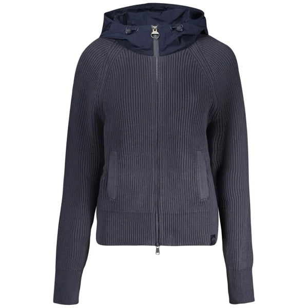 North Sails Blu Polyester Women Cardigan