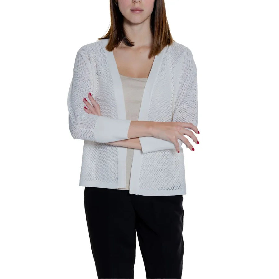 Street One White Viscose Cardigan
