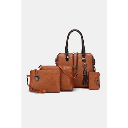 Elevate Your Style with Our Exclusive Leather Bag Set Bags Shopping bags Trendsi