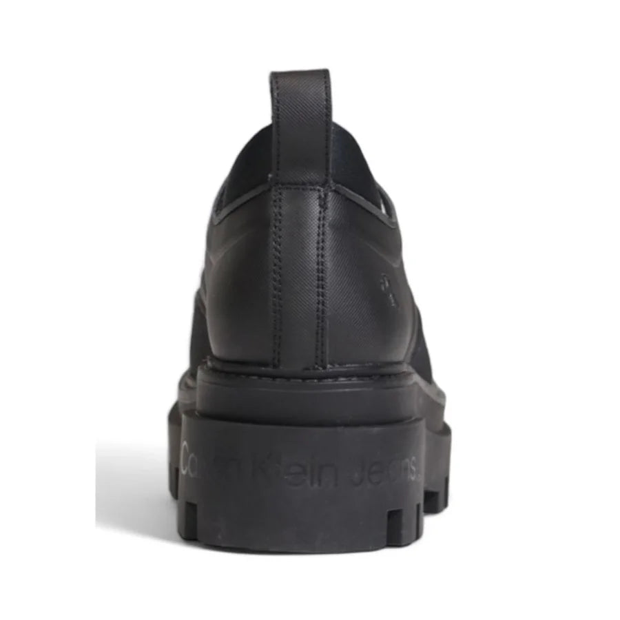 Calvin Klein Jeans Black Polyethylene Platform Pumps