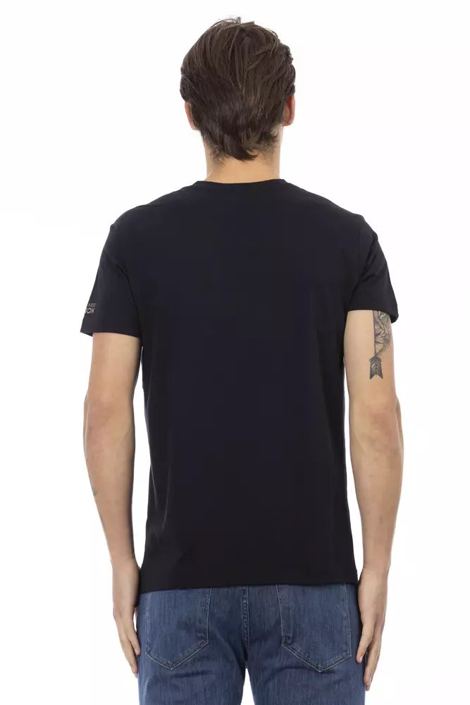 Trussardi Action Black Cotton Men&