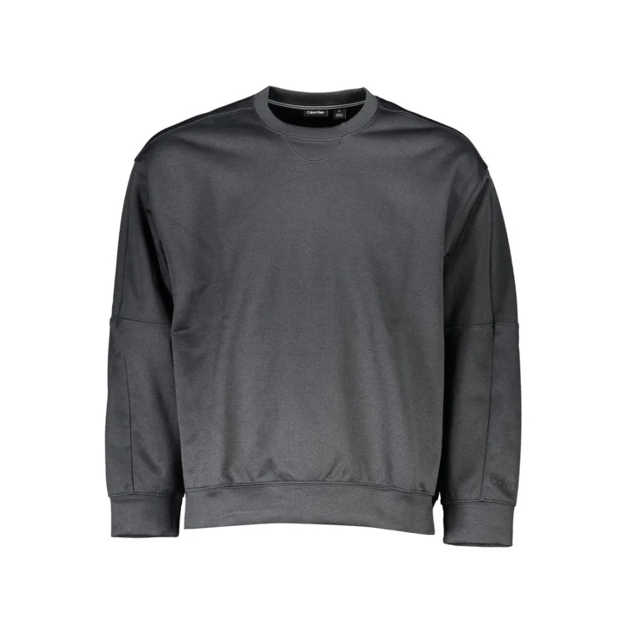 Calvin Klein Black Polyester Men Sweater