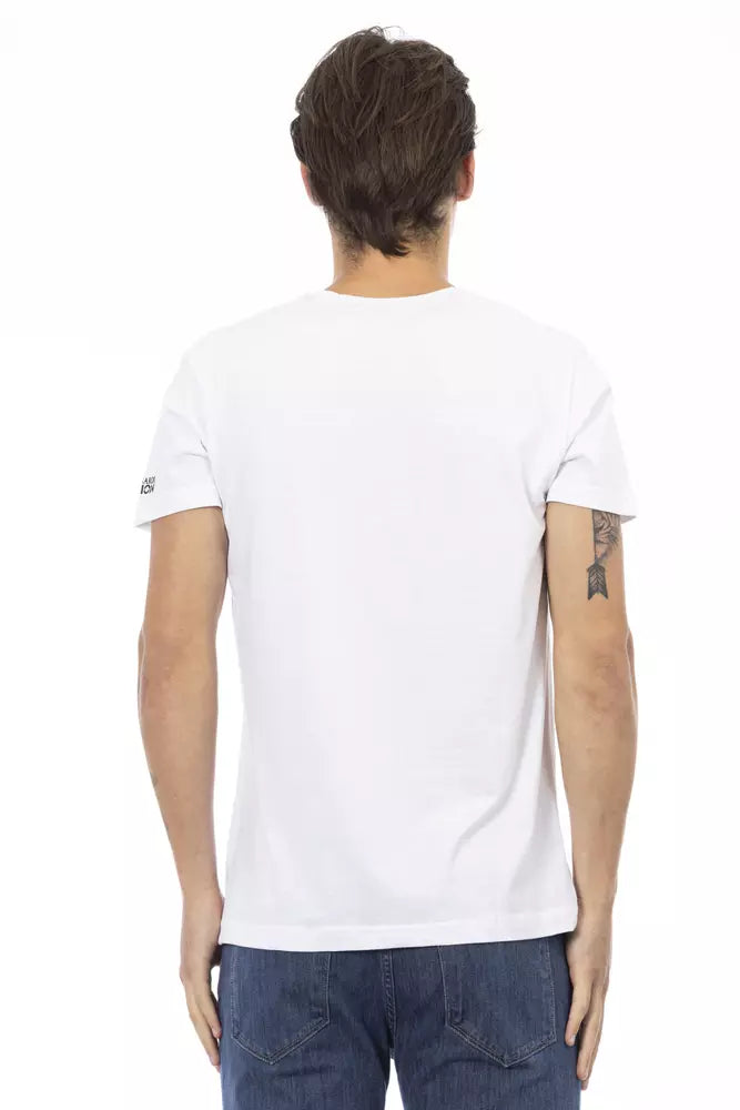 Trussardi Action White Cotton Men&