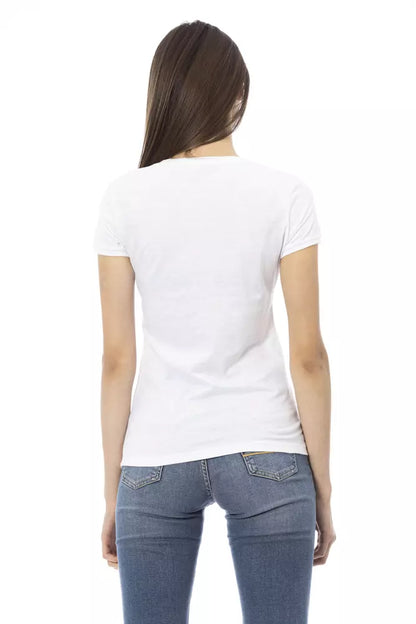 Camiseta blanca Trussardi Actions: viste tu look