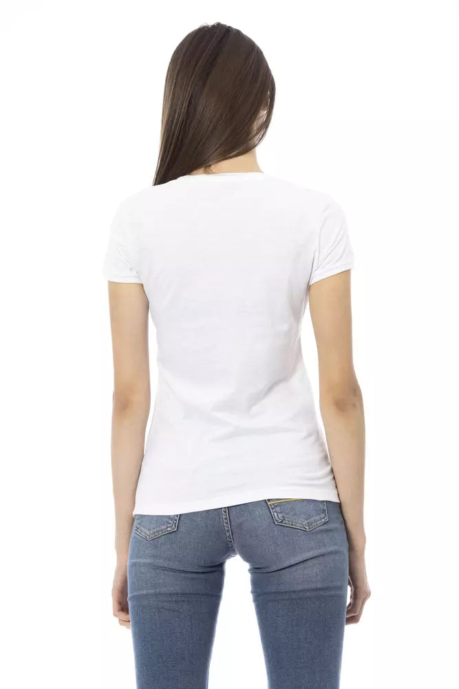 Trussardi Action White Cotton Women&