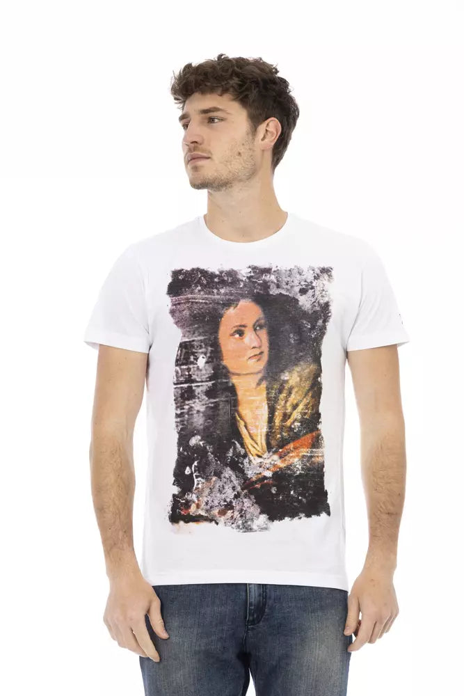 Trussardi Action White Cotton Men&