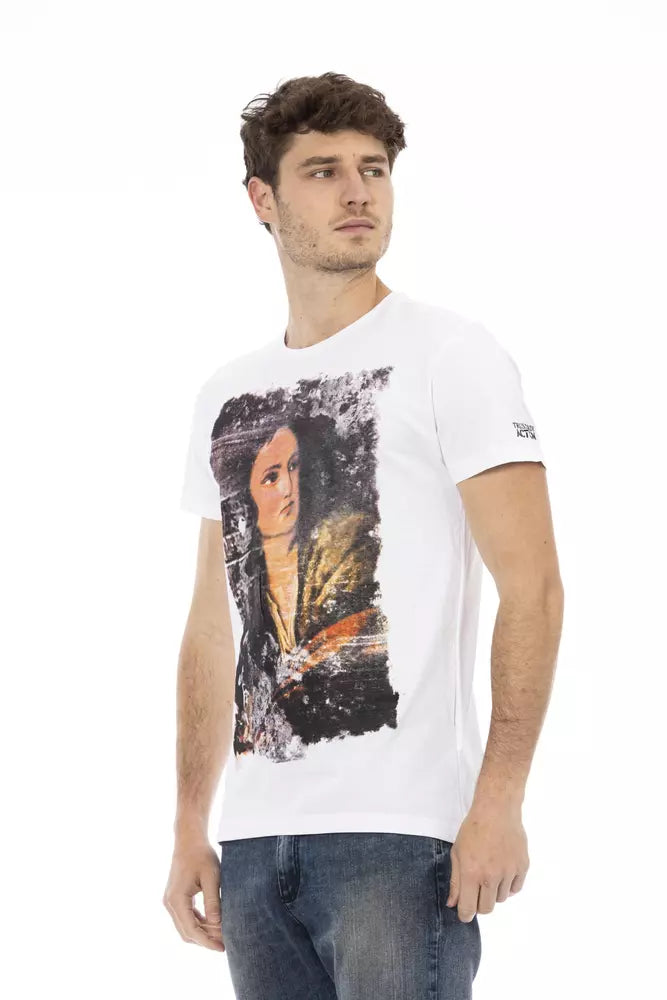 Trussardi Action White Cotton Men&