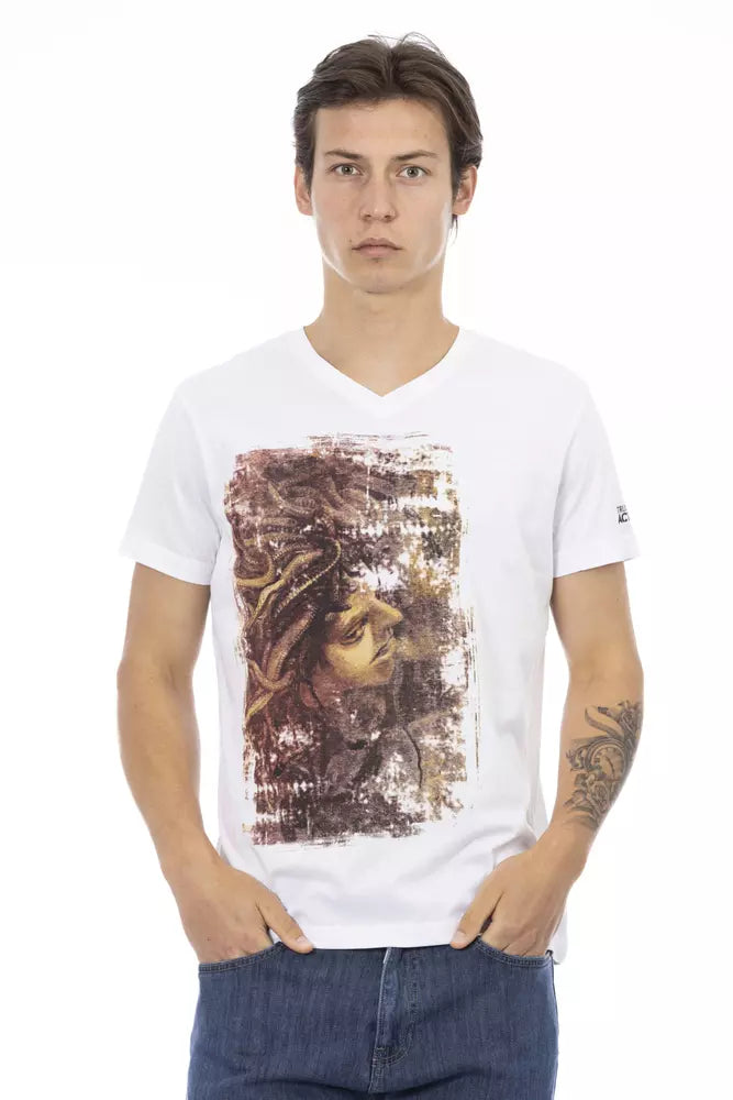 Trussardi Action White Cotton Men&