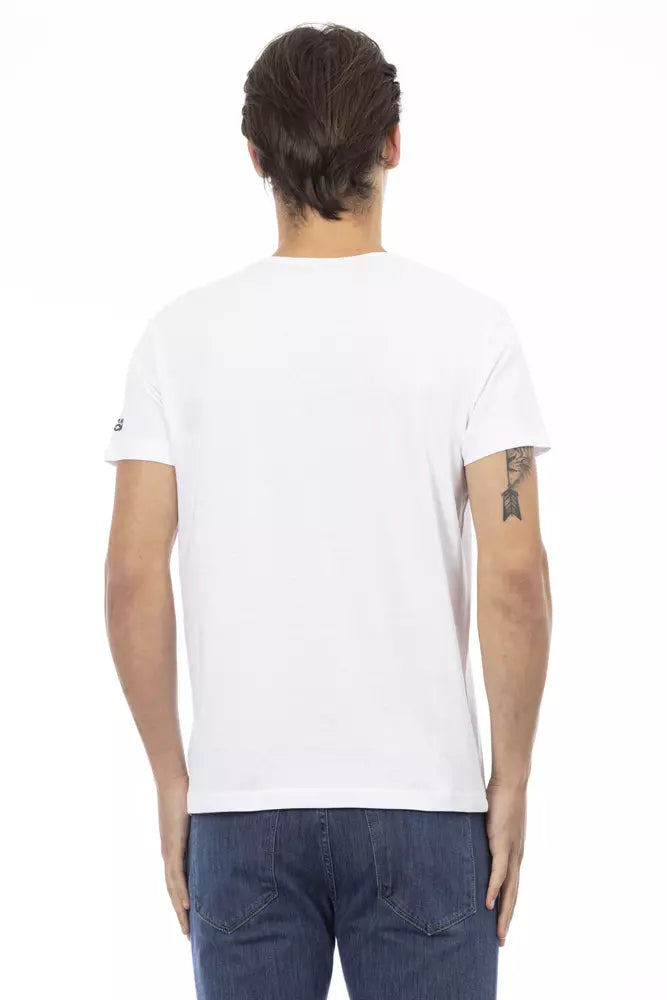 Trussardi Action White Cotton Men&