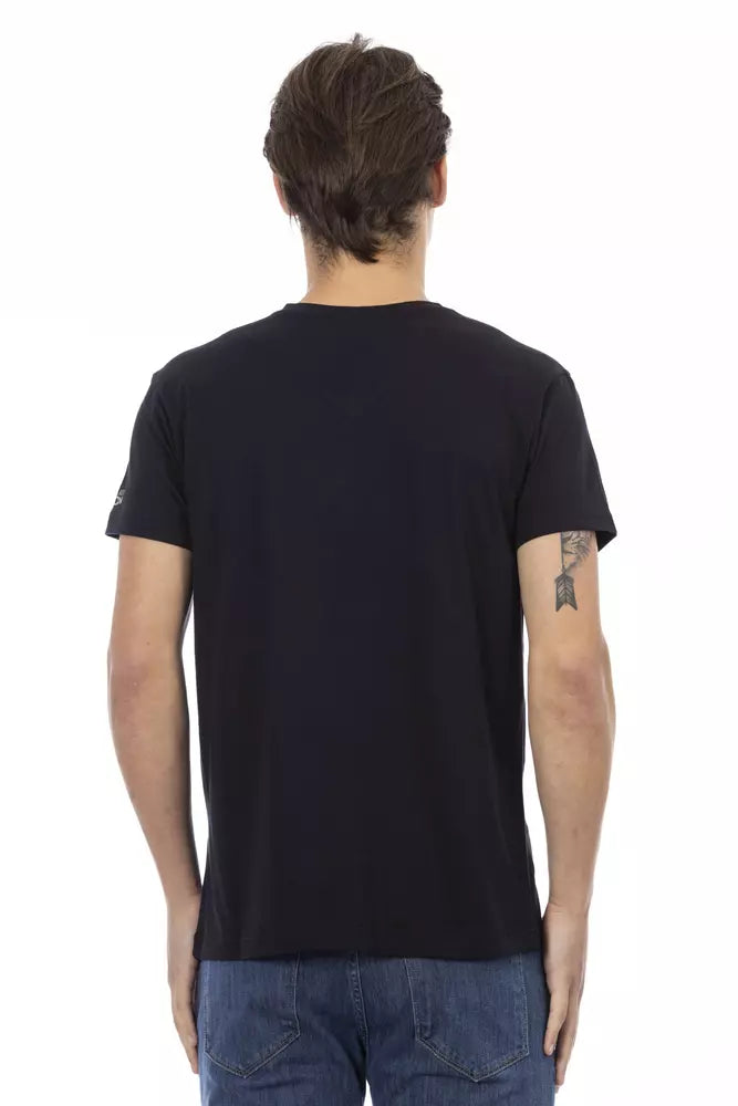 Trussardi Action Black Cotton Men&