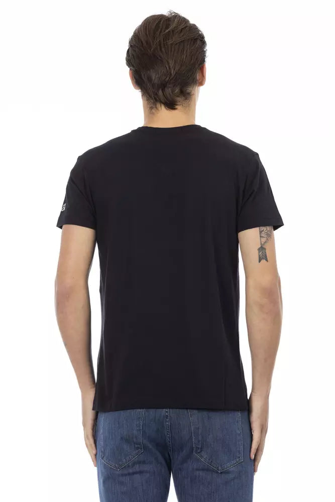 Trussardi Action Black Cotton Men&
