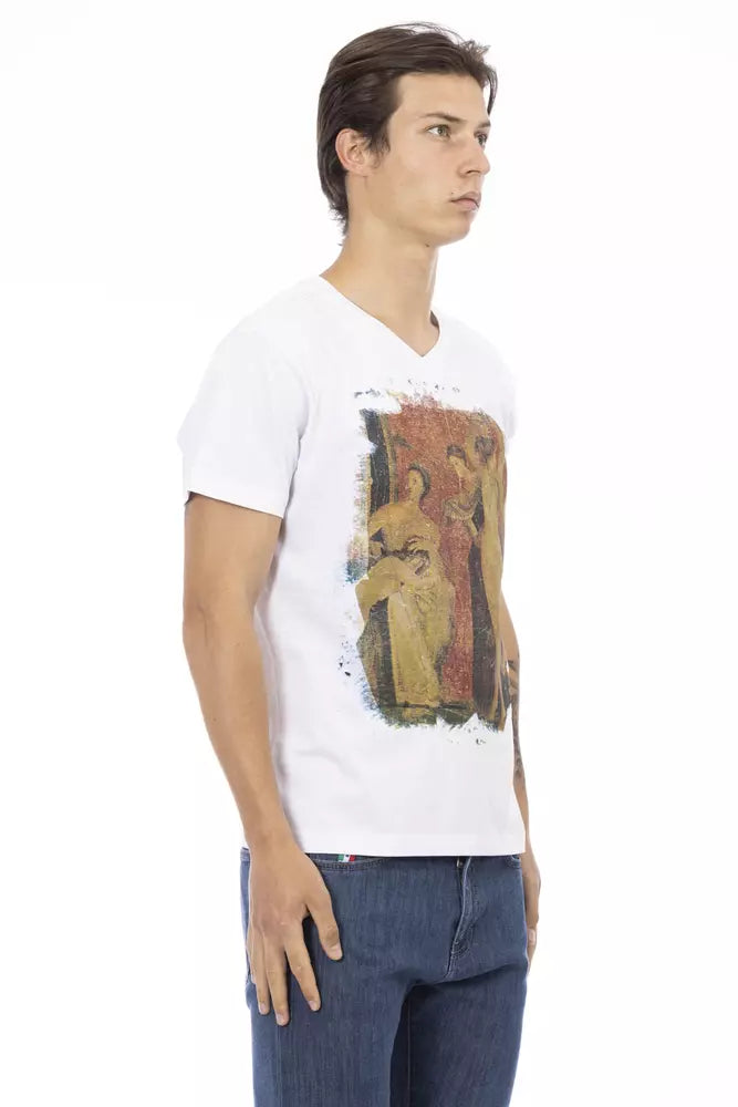 Trussardi Action White Cotton Men&