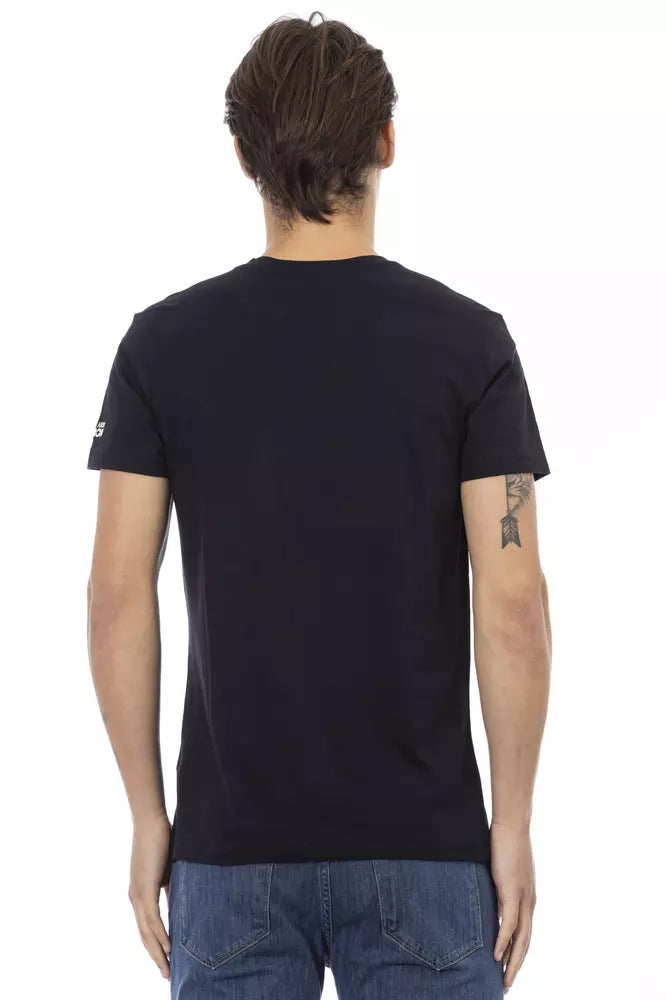Trussardi Action Black Cotton Men&