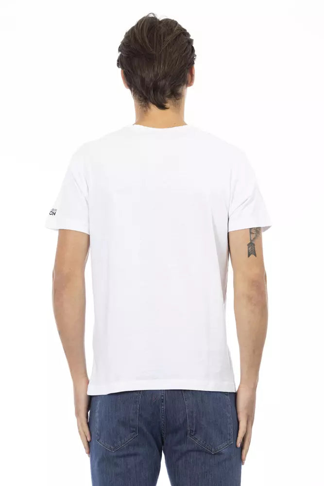 Trussardi Action White Cotton Men&