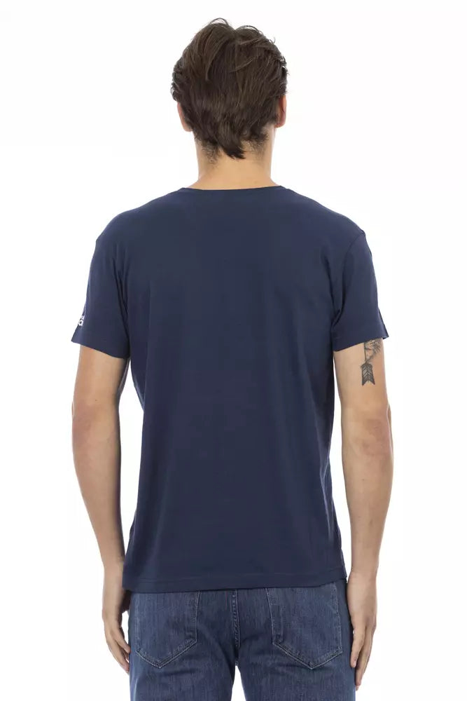 Trussardi Action Blue Cotton Men&