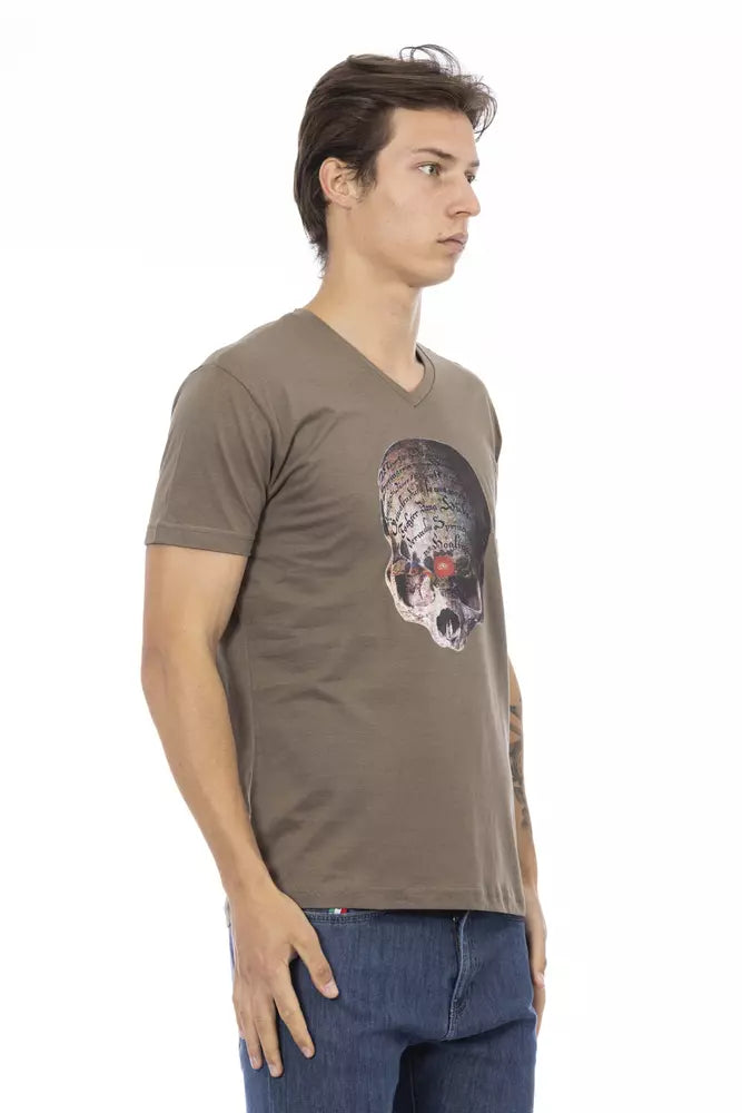 Trussardi Action Brown Cotton Men&