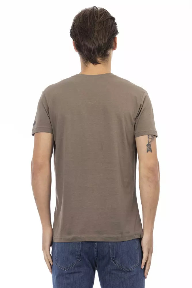 Trussardi Action Brown Cotton Men&