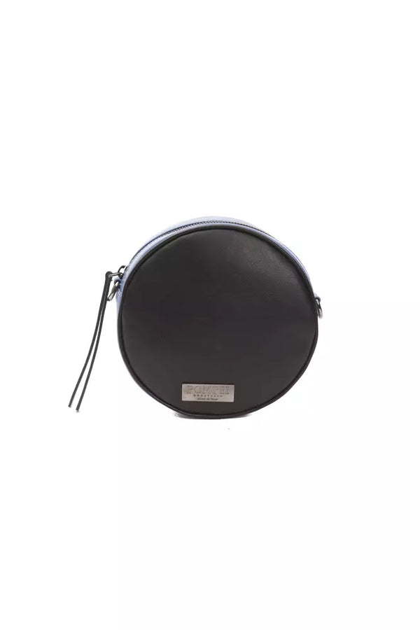 Pompei Donatella - Black Leather Women Crossbody